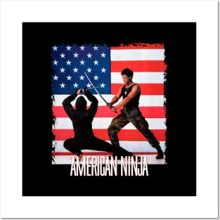 American Ninja Martial Arts Posters and Art